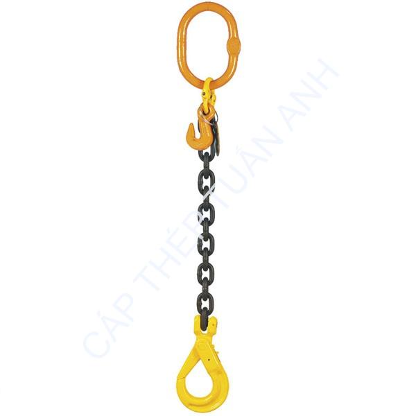 Bộ sling dây xích cẩu 2 tấn Bộ sling xích cẩu 1 chân loại 2 tấn